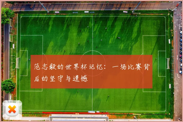 范志毅的世界杯记忆：一场比赛背后的坚守与遗憾