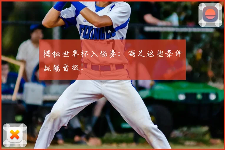 揭秘世界杯入场券：满足这些条件就能晋级！